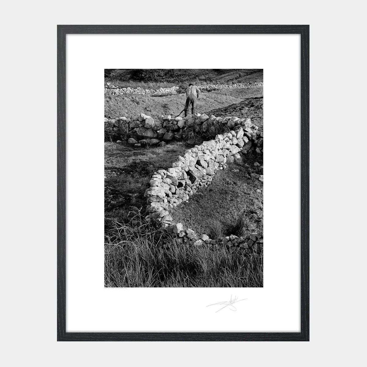 Man at Work, Connemara, '92 Ireland