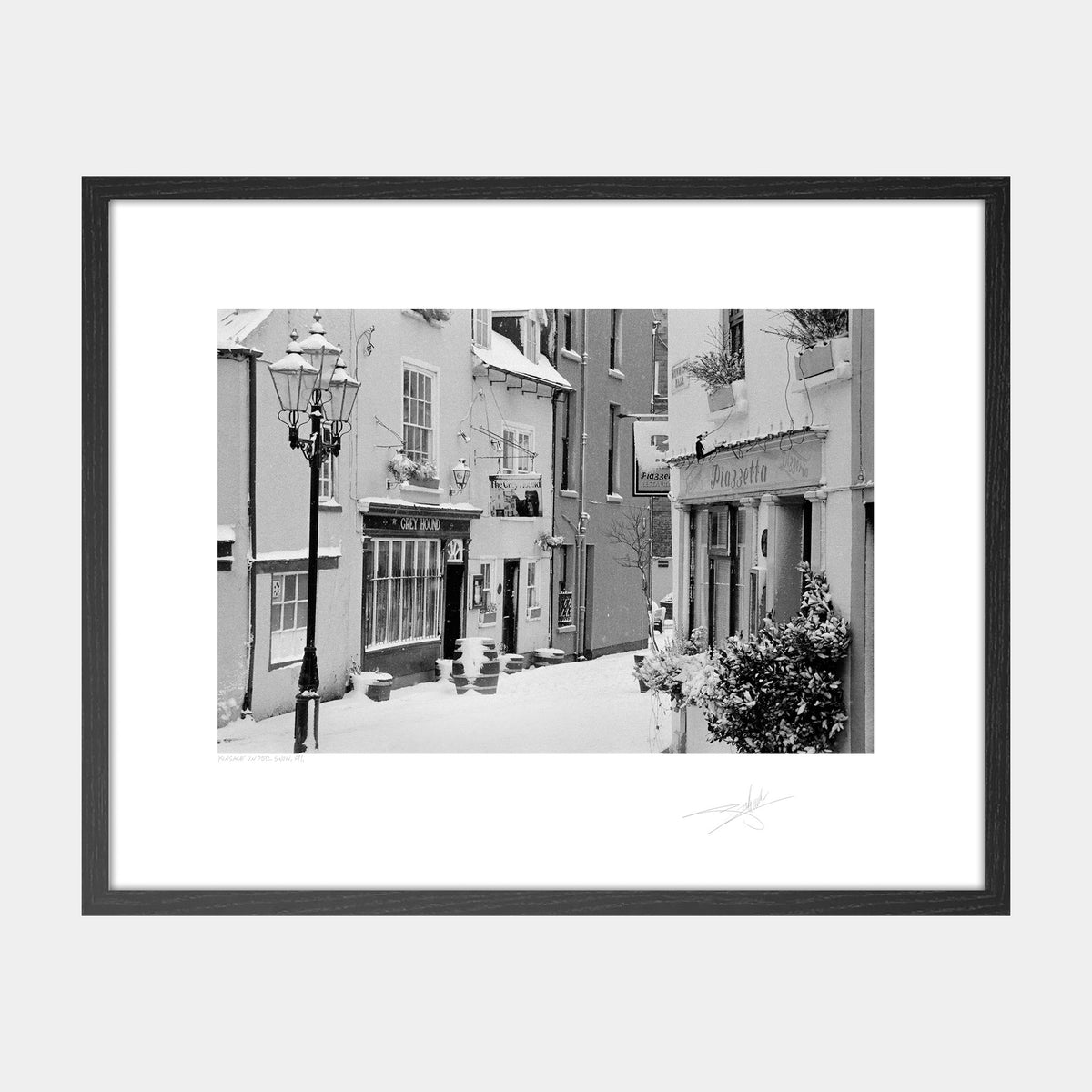 Kinsale under snow '91 Ireland