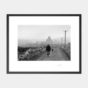 Man on a Bike Aran Islands, Kinsale