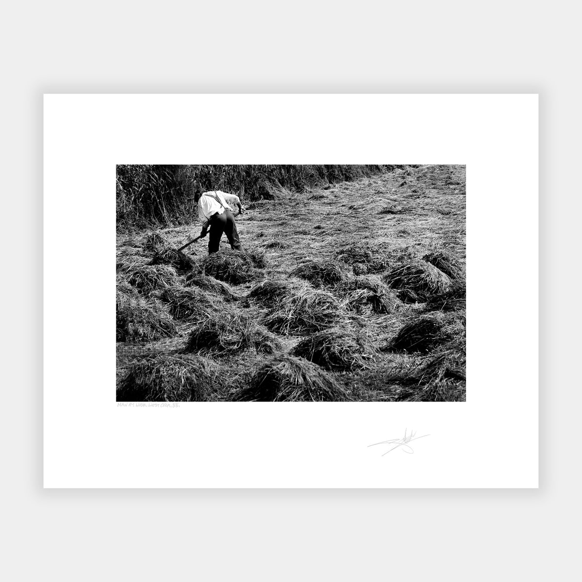 Man at Work, West Cork '88 Ireland