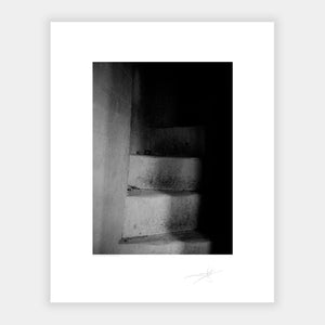 Hidden Stairs, Kylemore Abbey '92 Ireland