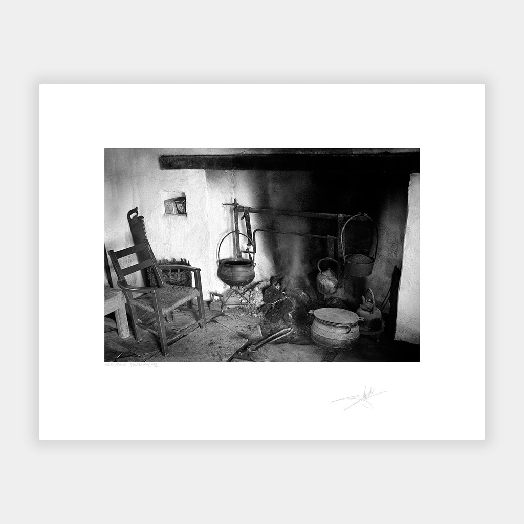 Fireplace, Bunratty, '92 Ireland