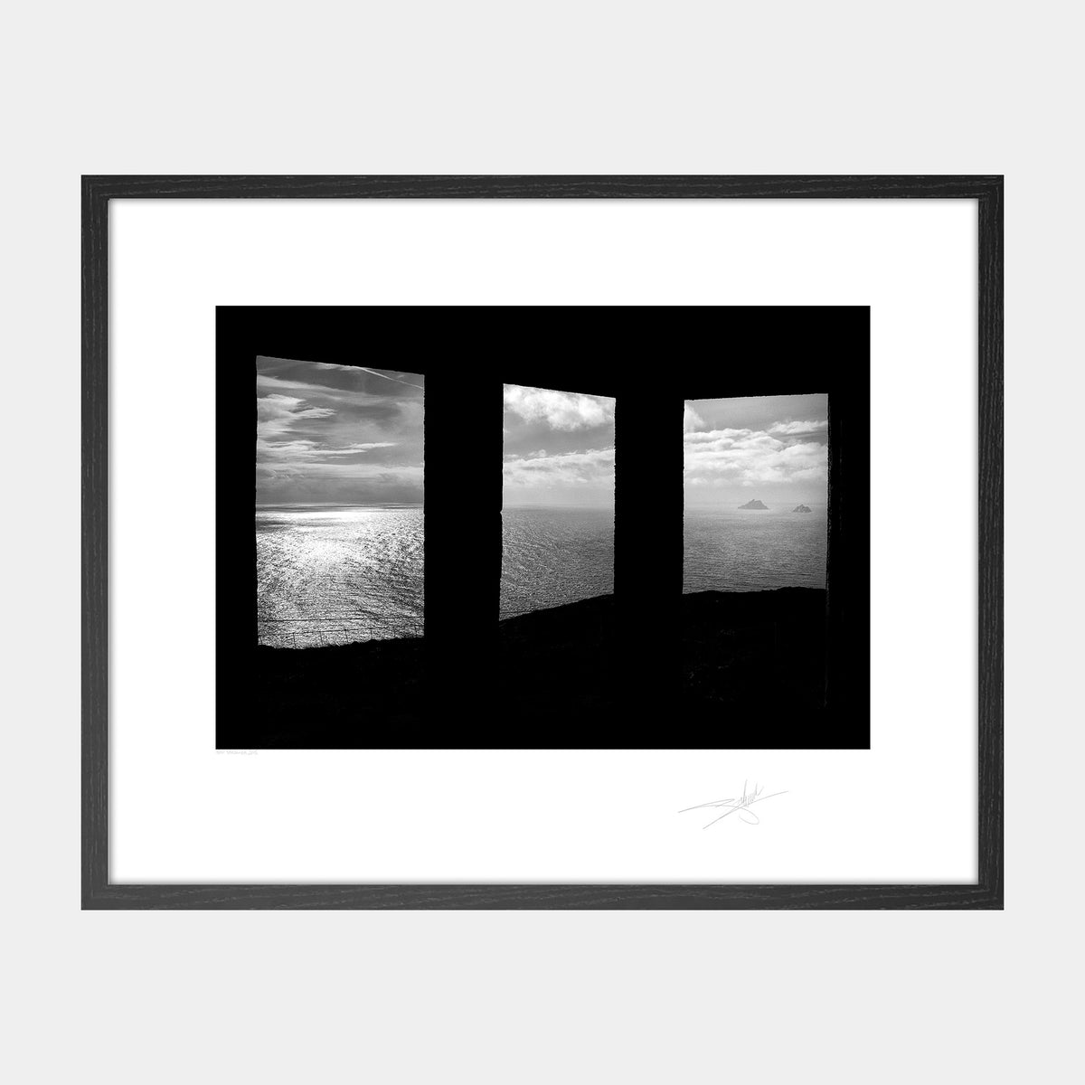 The Skelligs through windows