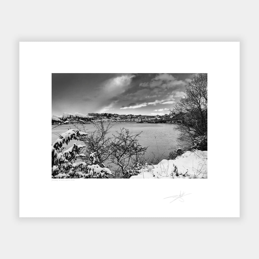 Kinsale Harbour under snow Ireland 2018