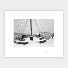 Load image into Gallery viewer, The mast Kinsale under snow Ireland 2018