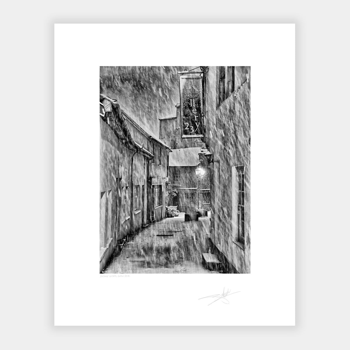 Kinsale under snow, 2018 Ireland