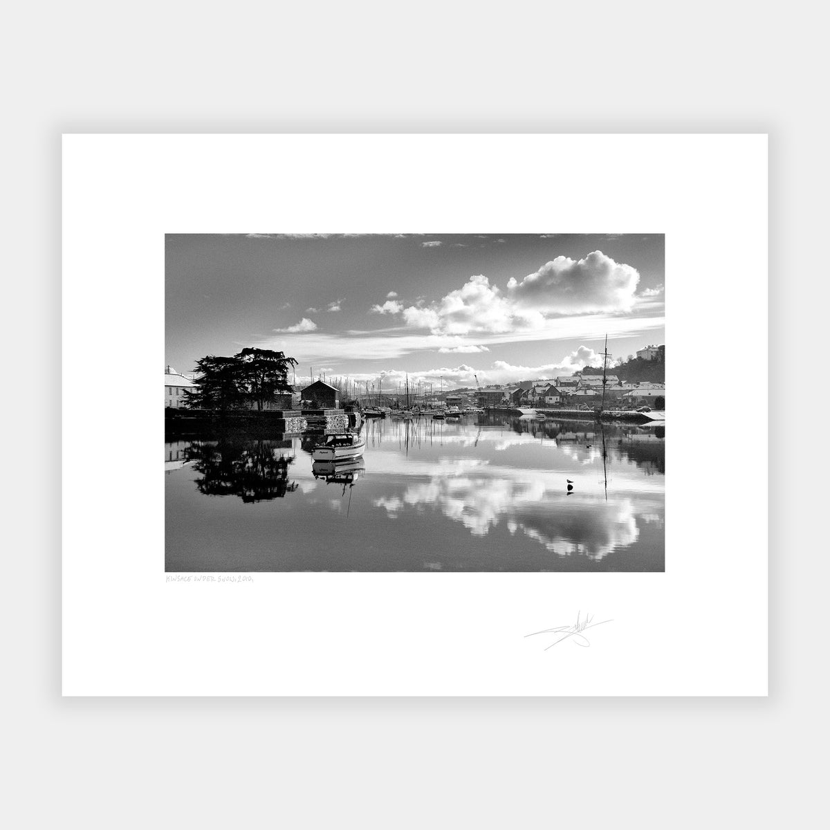 Kinsale under Snow 2018 Kinsale harbour Ireland