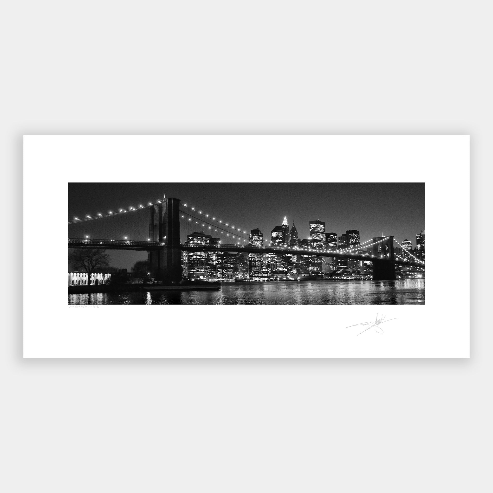 New York by night