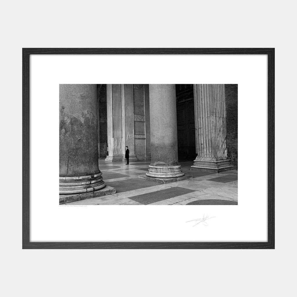 Outside the Pantheon