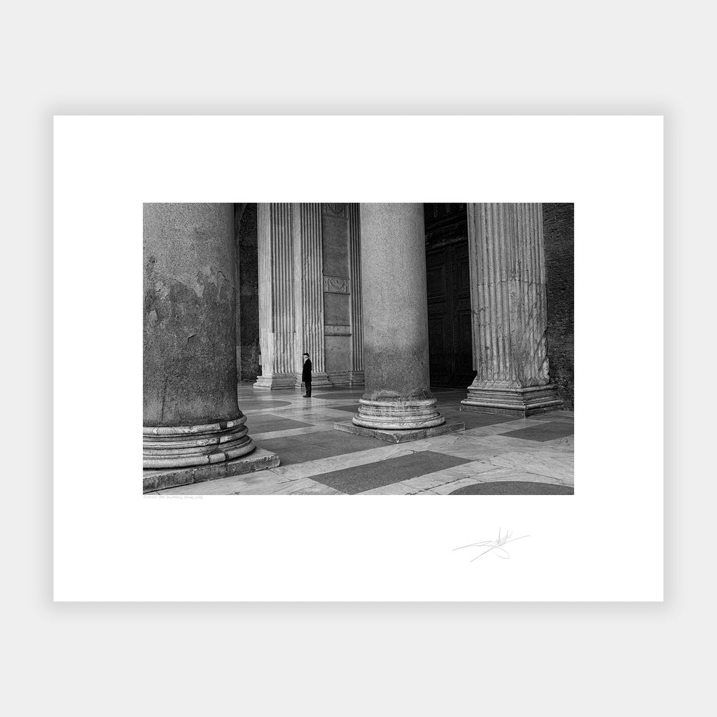 Outside the Pantheon