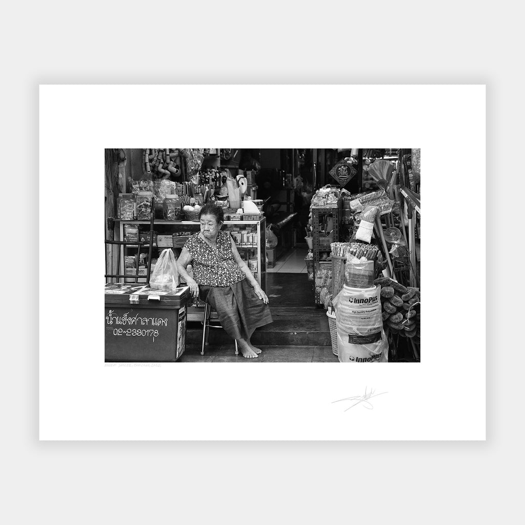 Bangkok Market Seller